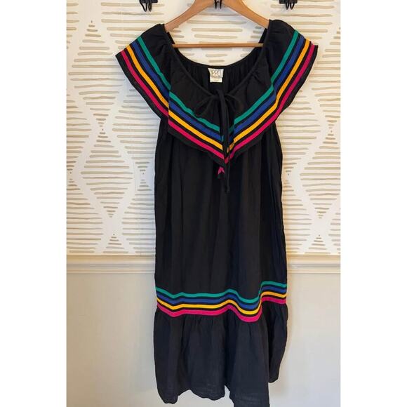 Appel Women’s Medium Vintage Folk Mexican Dress - Picture 1 of 4